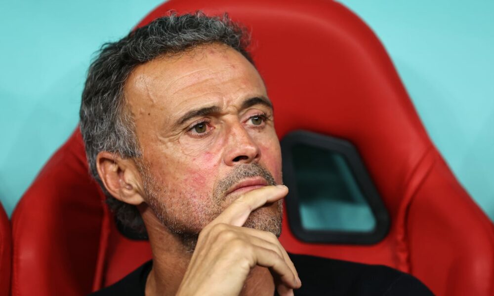 Luis Enrique valora el empate de España con Alemania (1-1)