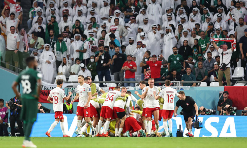 Valoración de los jugadores mientras Lewandowski marca su primer gol en el Mundial