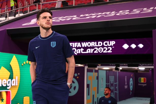 Declan Rice comienza para Inglaterra vs Senegal junto a la estrella del Liverpool, con la estrella del Chelsea desaparecida