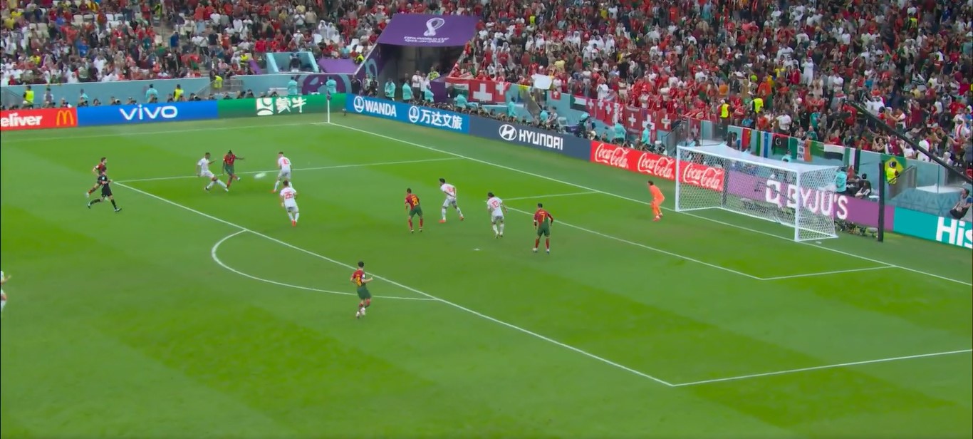 Rafael Leao corona la victoria de Portugal con un esfuerzo de curling