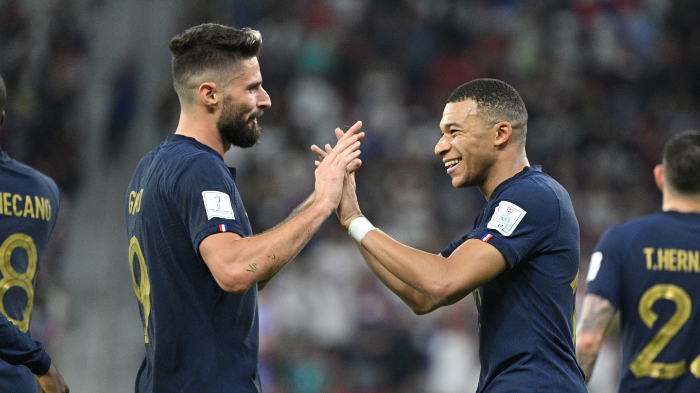 Olivier Giroud elogia a su compañero de Francia como el mejor con el que ha jugado