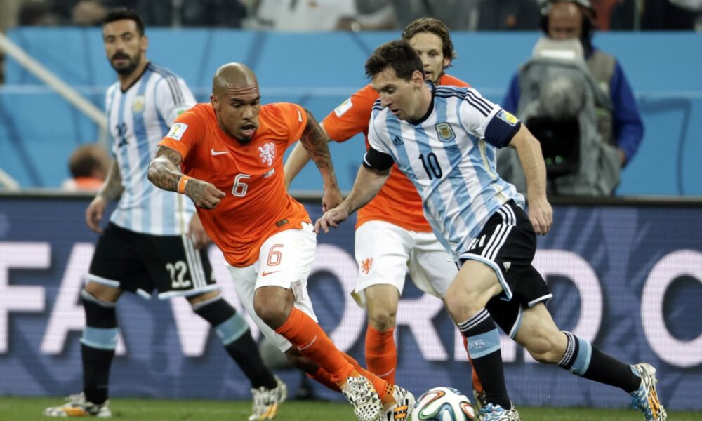 Récord H2H de Holanda y Argentina