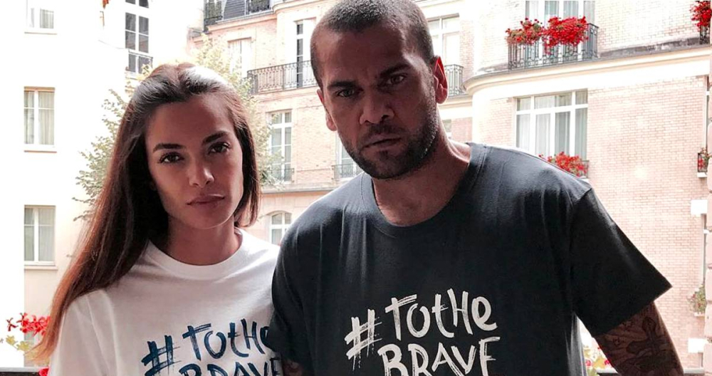 Dani Alves escribe una carta de corazón a su expareja Joana Sanz tras su separación