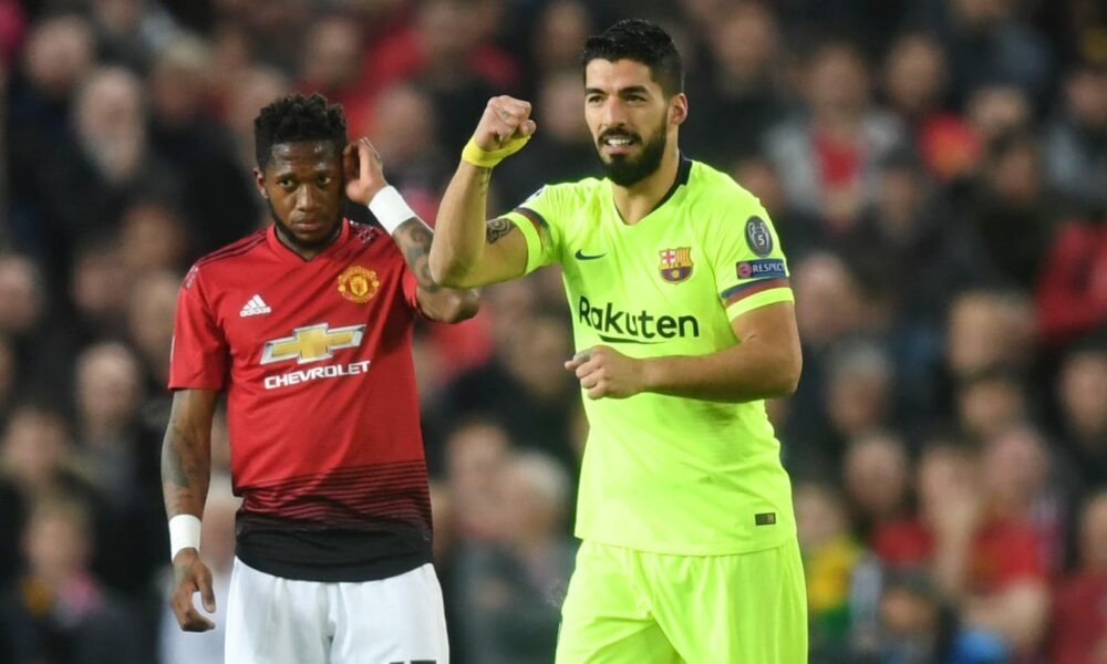 La última vez que Manchester United jugó contra Barcelona en Old Trafford
