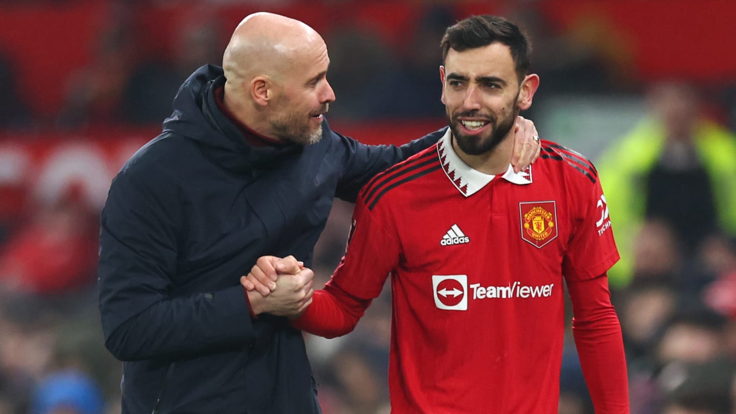 Bruno Fernandes explica el cambio vital que Erik ten Hag ha hecho en Man Utd