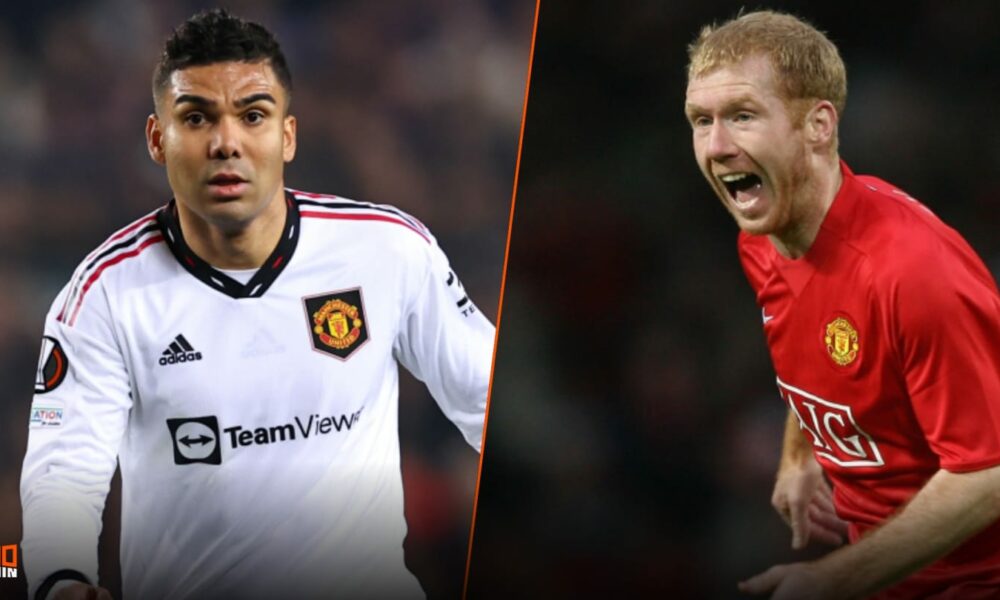 Cómo Casemiro puede emular a Paul Scholes y ayudar al Manchester United a vencer al Barcelona