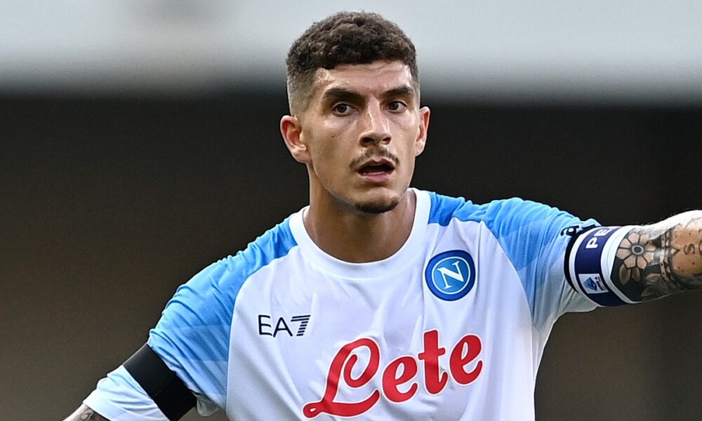 Napoli, Di Lorenzo: «¿Pasos en falso? No hay miedo ni preocupación, lo estamos haciendo muy bien en la liga».