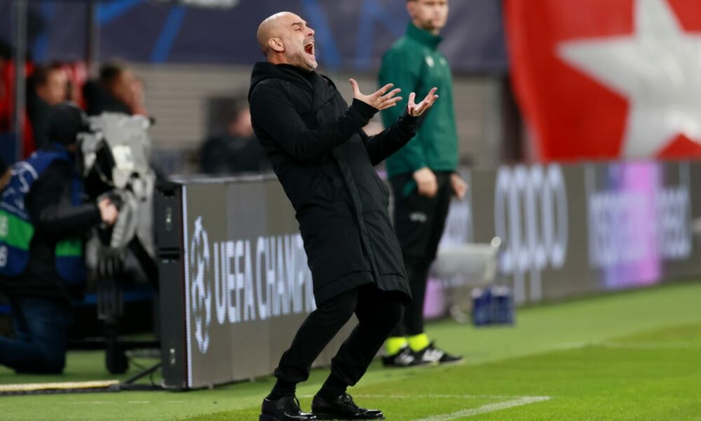 El récord de Pep Guardiola con el Manchester City en partidos eliminatorios de la UCL