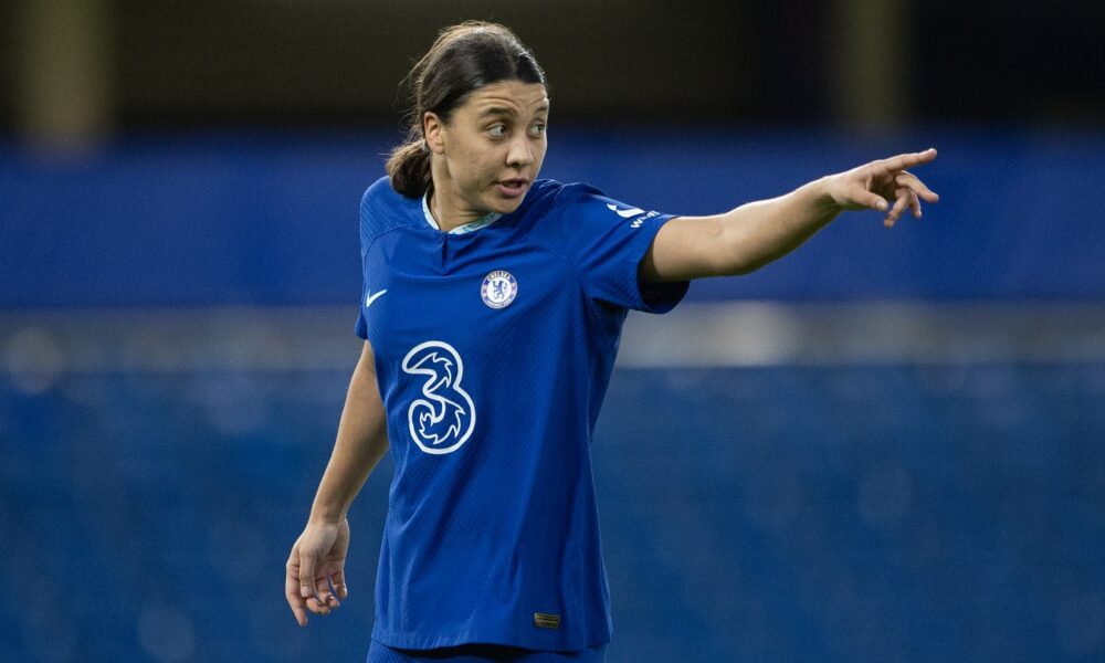 Emma Hayes elogia la mentalidad de Sam Kerr