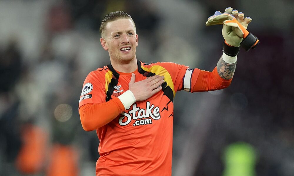 Everton esperanzado por el nuevo contrato de Jordan Pickford