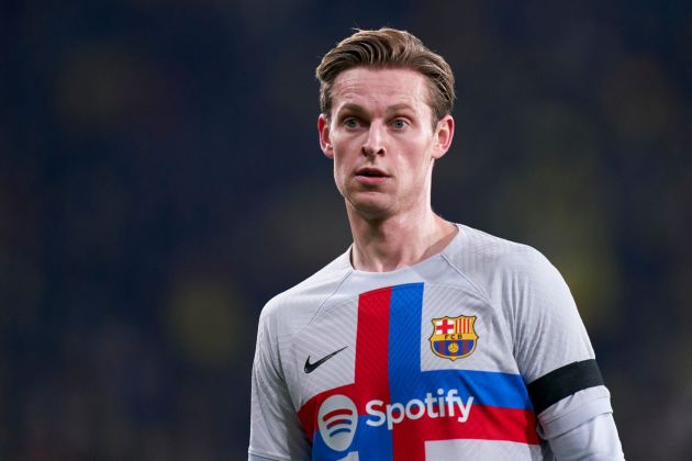 El técnico del Barcelona, ​​Xavi Hernández, explica la mejora de Frenkie de Jong