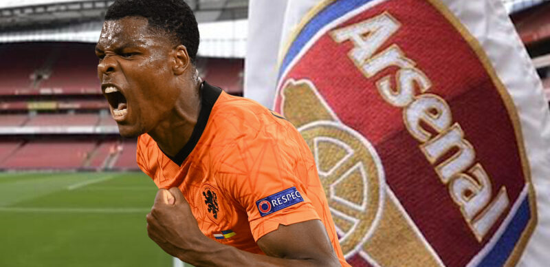 El Arsenal ahora lidera la persecución para fichar a la estrella del Inter, Denzel Dumfries