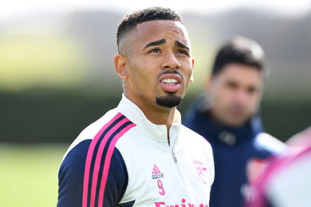 Impulso de Gabriel Jesús, golpe de Eddie Nketiah, entrenamiento del Arsenal antes del Sporting