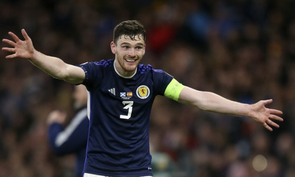 Andy Robertson responde a la deportividad de España en la derrota ante Escocia