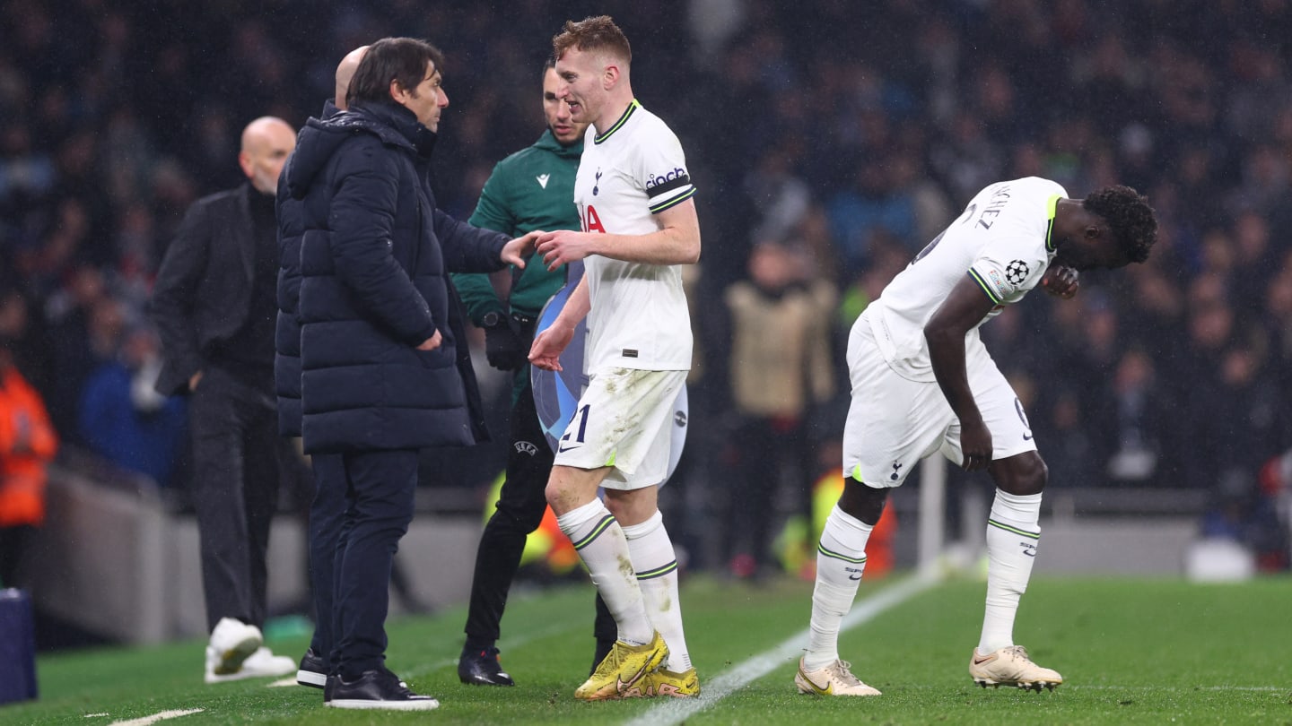 Antonio Conte explica el cambio de Dejan Kulusevski