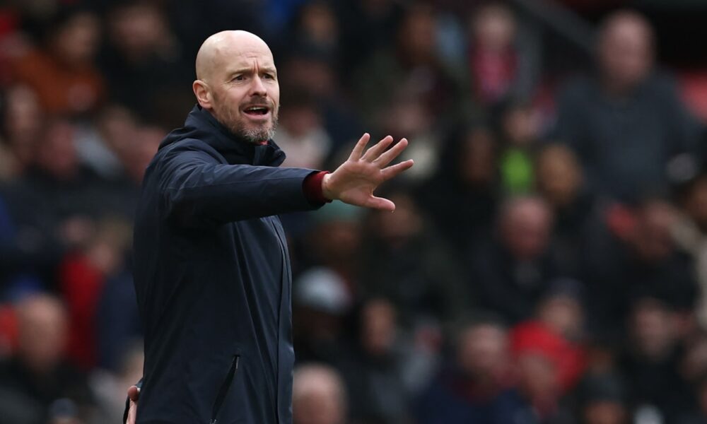 Erik ten Hag lamenta la actuación de Anthony Taylor en el empate del Manchester United con el Southampton
