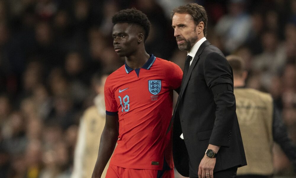 Gareth Southgate revela por qué Bukayo Saka lo hace sonreír