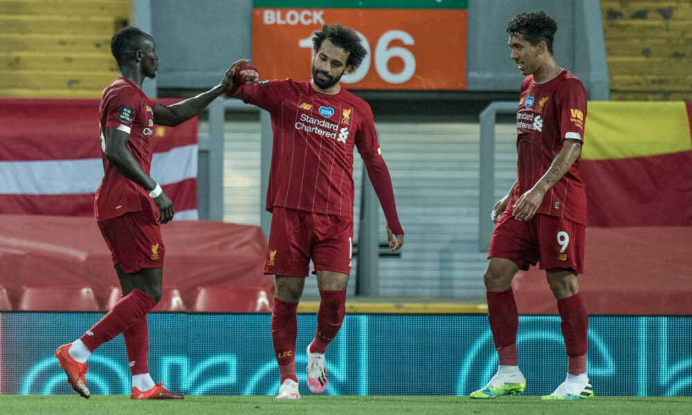 Jurgen Klopp revela cómo el Liverpool puede recrear a Mohamed Salah, Roberto Firmino y Sadio Mane en primera línea