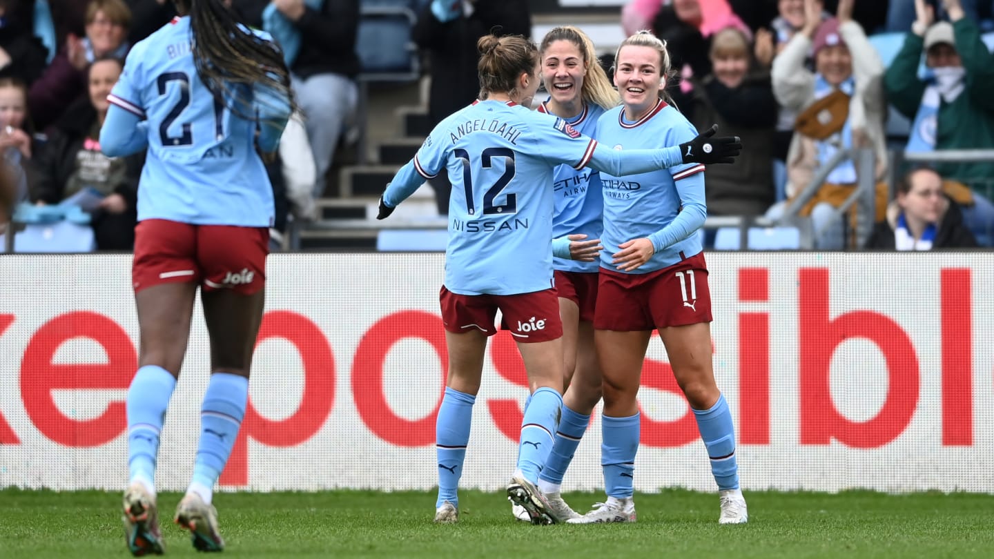 La supercomputadora predice la carrera por el título de la WSL, después de la victoria de Manchester City sobre Chelsea
