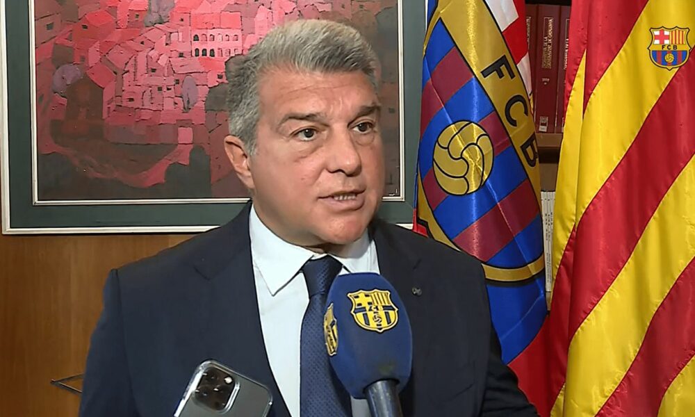 Desveladas las opciones del central del Barcelona tras el ingreso de Joan Laporta