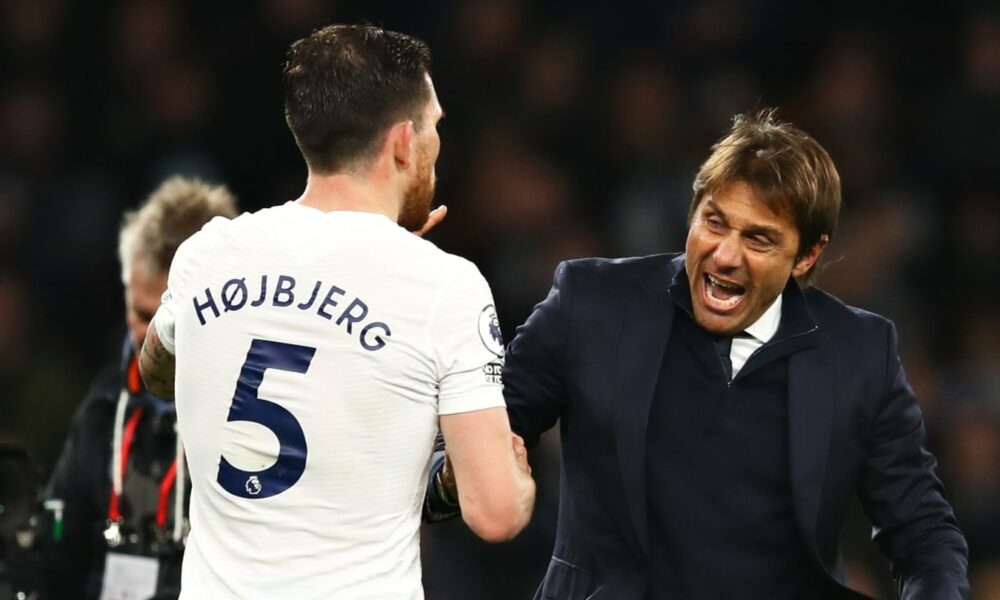 Pierre-Emile Hojbjerg responde al estallido del Tottenham de Antonio Conte