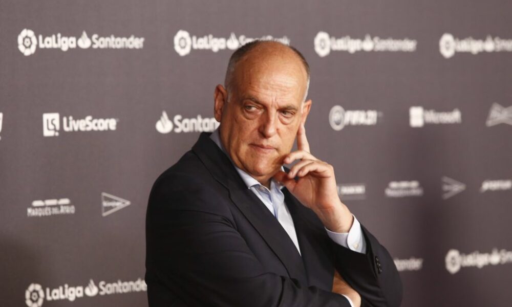 Javier Tebas responde a las acusaciones de aportar pruebas falsas contra el Barcelona en El Caso Negreira