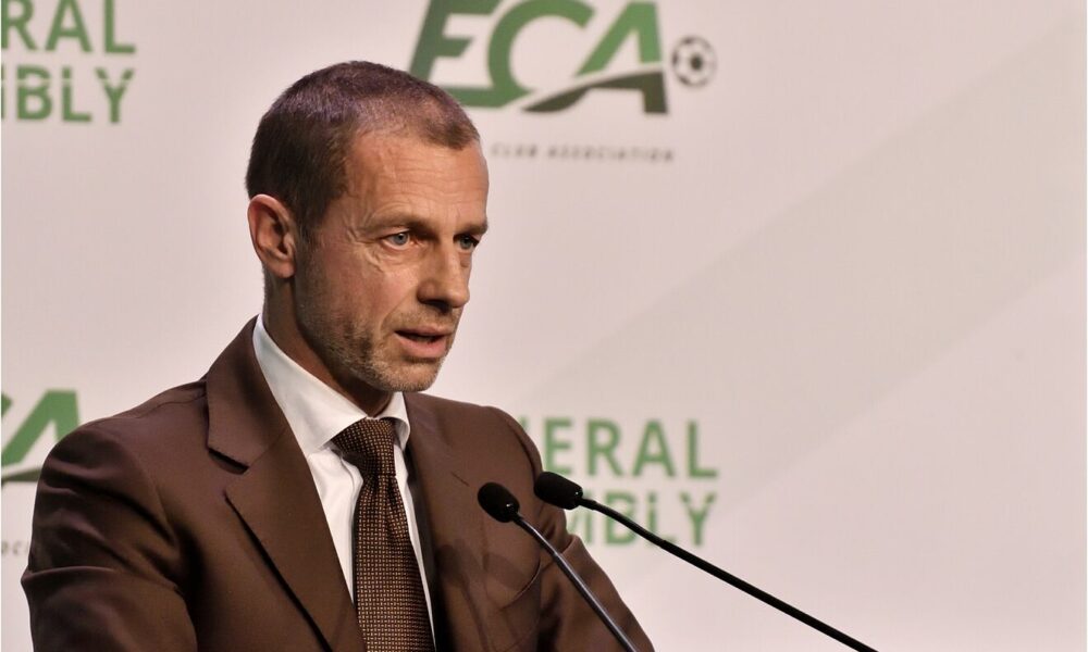 Aleksander Ceferin revela el doble rasero de la UEFA durante el discurso de la Superliga
