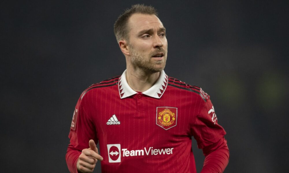 Christian Eriksen regresará al equipo de Manchester United para el choque de Everton