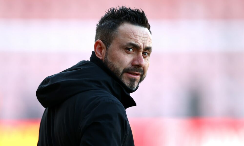 Cristian Stellini respalda a Roberto De Zerbi para tomar el puesto principal, en medio del interés del Tottenham