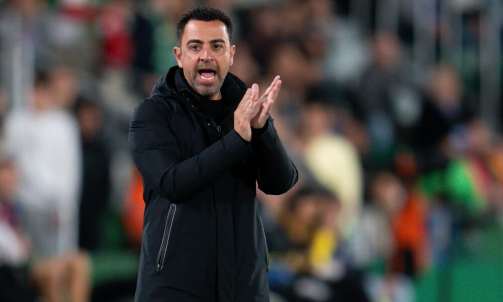 Xavi revela su determinación para que el Barcelona gane la Liga